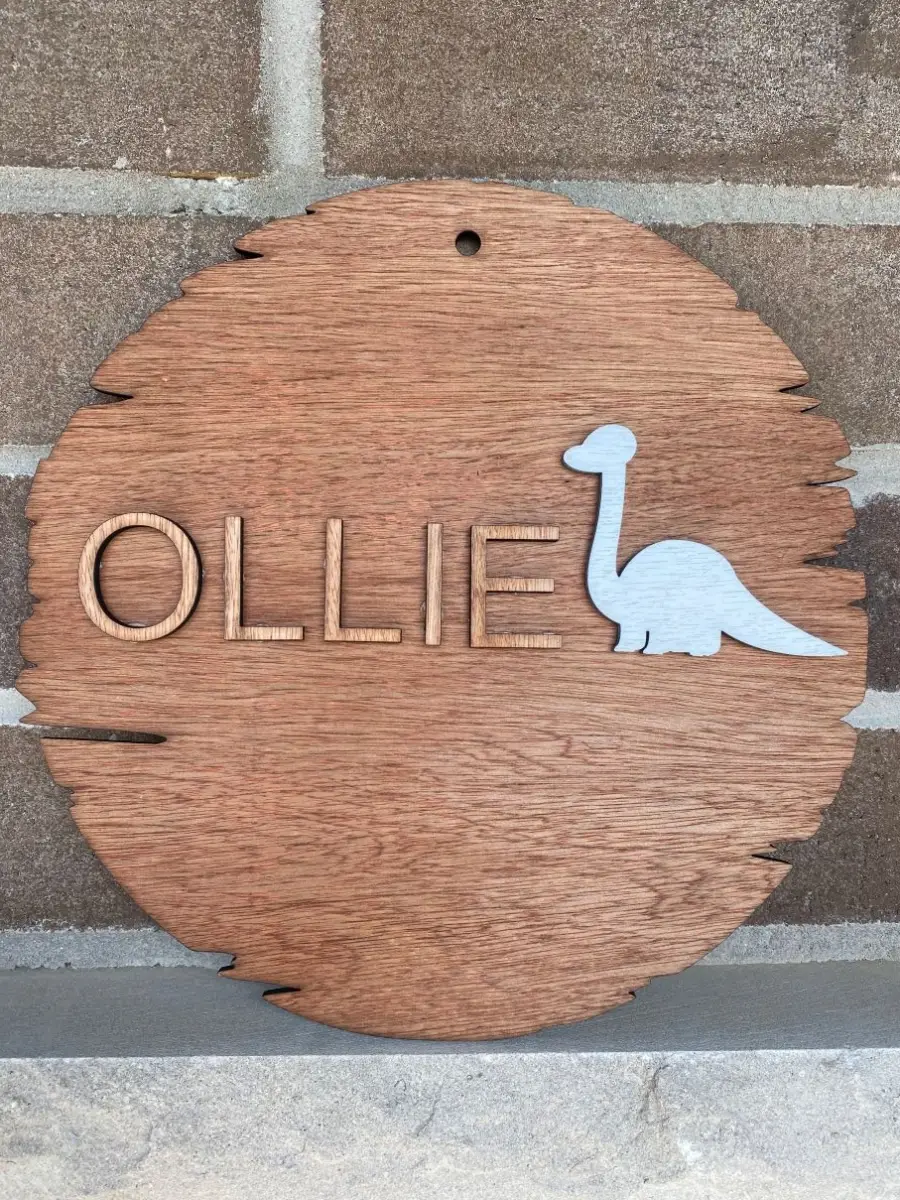 Room Sign Dino